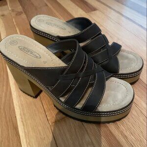 Lower Eastside Y2K Platform Sandals Size 11